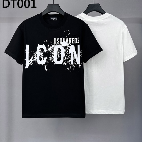 Cheap Dsquared T-Shirts Short Sleeved For Men #1215763 Replica Wholesale [$32.00 USD] [ITEM#1215763] on Replica Dsquared T-Shirts