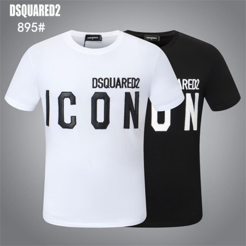 Cheap Dsquared T-Shirts Short Sleeved For Men #1215778 Replica Wholesale [$27.00 USD] [ITEM#1215778] on Replica Dsquared T-Shirts