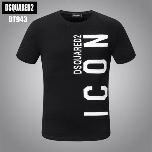 Cheap Dsquared T-Shirts Short Sleeved For Men #1215782 Replica Wholesale [$27.00 USD] [ITEM#1215782] on Replica Dsquared T-Shirts