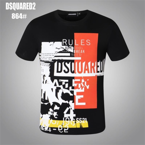 Cheap Dsquared T-Shirts Short Sleeved For Men #1215786 Replica Wholesale [$27.00 USD] [ITEM#1215786] on Replica Dsquared T-Shirts