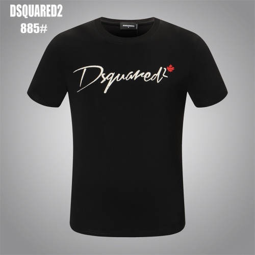 Cheap Dsquared T-Shirts Short Sleeved For Men #1215788 Replica Wholesale [$27.00 USD] [ITEM#1215788] on Replica 