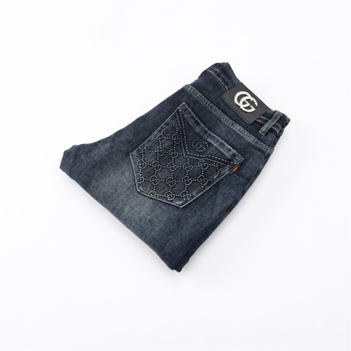 Cheap Gucci Jeans For Men #1215814 Replica Wholesale [$42.00 USD] [ITEM#1215814] on Replica Gucci Jeans