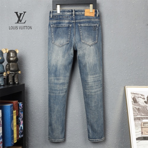 Cheap Louis Vuitton LV Jeans For Men #1215818 Replica Wholesale [$42.00 USD] [ITEM#1215818] on Replica Louis Vuitton LV Jeans