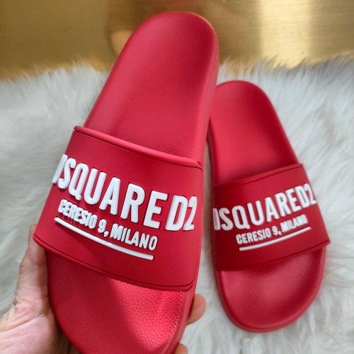 Cheap Dsquared Slippers For Women #1216155 Replica Wholesale [$48.00 USD] [ITEM#1216155] on Replica Dsquared Slippers