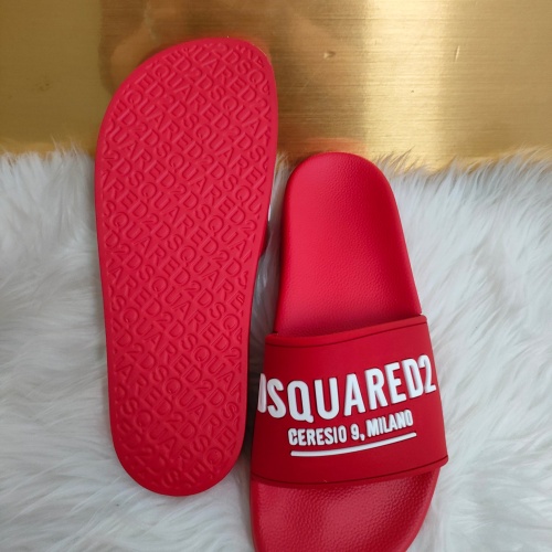 Cheap Dsquared Slippers For Men #1216156 Replica Wholesale [$48.00 USD] [ITEM#1216156] on Replica Dsquared Slippers