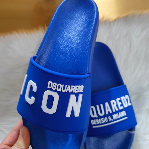 Cheap Dsquared Slippers For Women #1216163 Replica Wholesale [$48.00 USD] [ITEM#1216163] on Replica Dsquared Slippers