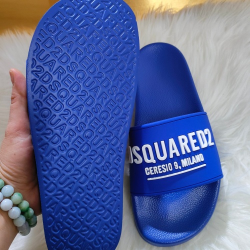 Cheap Dsquared Slippers For Women #1216163 Replica Wholesale [$48.00 USD] [ITEM#1216163] on Replica Dsquared Slippers