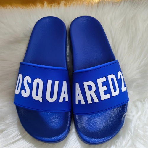 Cheap Dsquared Slippers For Men #1216166 Replica Wholesale [$48.00 USD] [ITEM#1216166] on Replica Dsquared Slippers