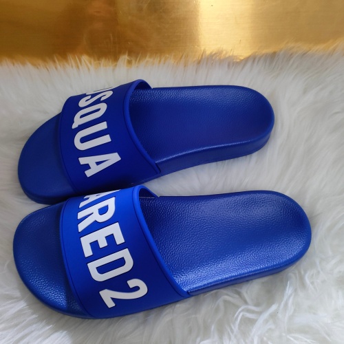 Cheap Dsquared Slippers For Men #1216166 Replica Wholesale [$48.00 USD] [ITEM#1216166] on Replica Dsquared Slippers