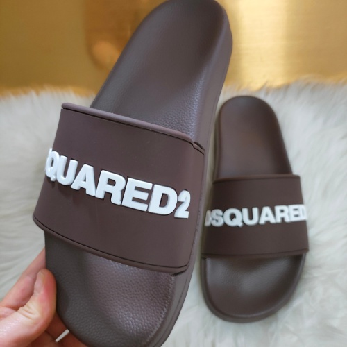 Cheap Dsquared Slippers For Women #1216171 Replica Wholesale [$48.00 USD] [ITEM#1216171] on Replica Dsquared Slippers