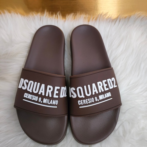 Cheap Dsquared Slippers For Men #1216174 Replica Wholesale [$48.00 USD] [ITEM#1216174] on Replica Dsquared Slippers