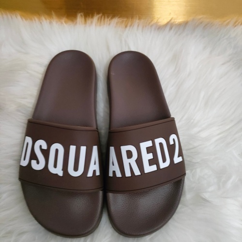 Cheap Dsquared Slippers For Women #1216175 Replica Wholesale [$48.00 USD] [ITEM#1216175] on Replica Dsquared Slippers