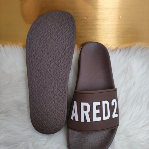 Cheap Dsquared Slippers For Men #1216176 Replica Wholesale [$48.00 USD] [ITEM#1216176] on Replica Dsquared Slippers