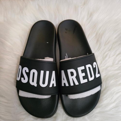 Cheap Dsquared Slippers For Women #1216185 Replica Wholesale [$48.00 USD] [ITEM#1216185] on Replica Dsquared Slippers