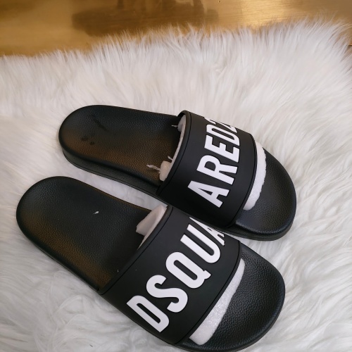 Cheap Dsquared Slippers For Women #1216185 Replica Wholesale [$48.00 USD] [ITEM#1216185] on Replica Dsquared Slippers