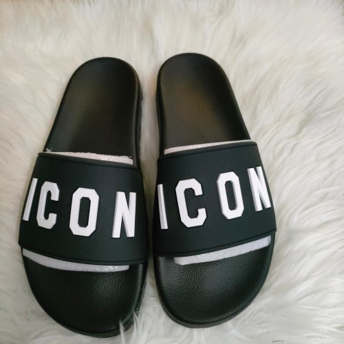 Cheap Dsquared Slippers For Men #1216188 Replica Wholesale [$48.00 USD] [ITEM#1216188] on Replica Dsquared Slippers