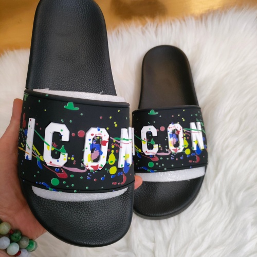 Cheap Dsquared Slippers For Women #1216193 Replica Wholesale [$48.00 USD] [ITEM#1216193] on Replica Dsquared Slippers