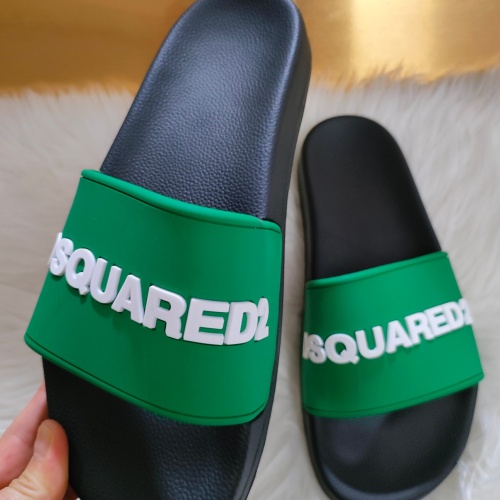 Cheap Dsquared Slippers For Men #1216200 Replica Wholesale [$48.00 USD] [ITEM#1216200] on Replica Dsquared Slippers