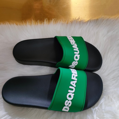 Cheap Dsquared Slippers For Men #1216200 Replica Wholesale [$48.00 USD] [ITEM#1216200] on Replica Dsquared Slippers