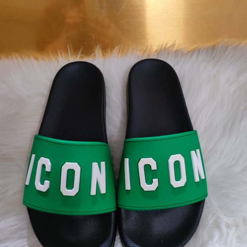 Cheap Dsquared Slippers For Women #1216217 Replica Wholesale [$48.00 USD] [ITEM#1216217] on Replica Dsquared Slippers