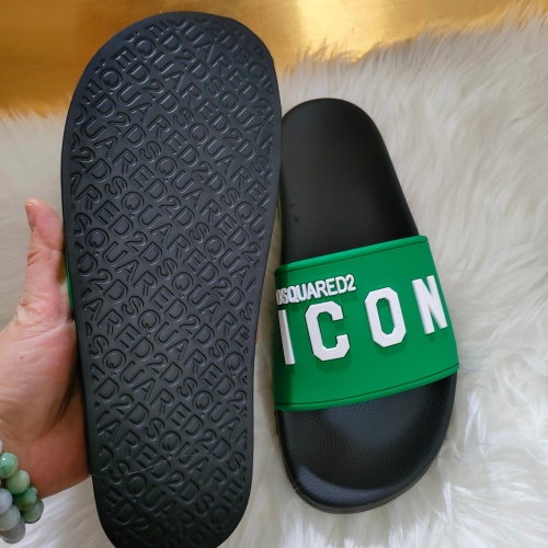 Cheap Dsquared Slippers For Men #1216220 Replica Wholesale [$48.00 USD] [ITEM#1216220] on Replica Dsquared Slippers