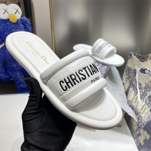 Cheap Christian Dior Slippers For Women #1216243 Replica Wholesale [$48.00 USD] [ITEM#1216243] on Replica Christian Dior Slippers