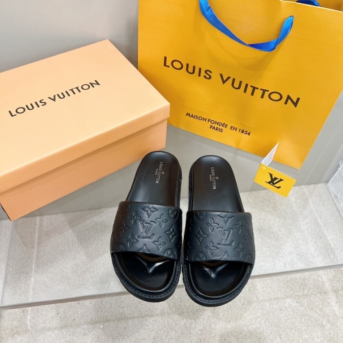 Cheap Louis Vuitton Slippers For Women #1216265 Replica Wholesale [$56.00 USD] [ITEM#1216265] on Replica Louis Vuitton Slippers