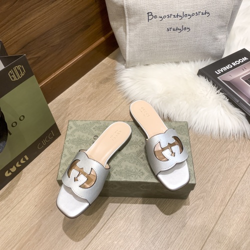 Cheap Gucci Slippers For Women #1216299 Replica Wholesale [$56.00 USD] [ITEM#1216299] on Replica Gucci Slippers