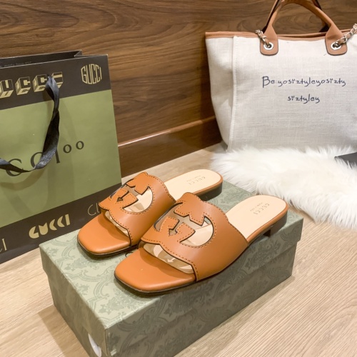 Cheap Gucci Slippers For Women #1216301 Replica Wholesale [$56.00 USD] [ITEM#1216301] on Replica Gucci Slippers