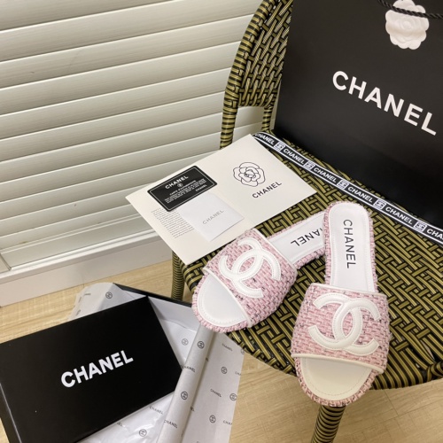 Cheap Chanel Slippers For Women #1216311 Replica Wholesale [$56.00 USD] [ITEM#1216311] on Replica Chanel Slippers