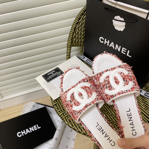 Cheap Chanel Slippers For Women #1216312 Replica Wholesale [$56.00 USD] [ITEM#1216312] on Replica Chanel Slippers