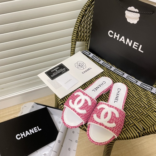 Cheap Chanel Slippers For Women #1216313 Replica Wholesale [$56.00 USD] [ITEM#1216313] on Replica Chanel Slippers