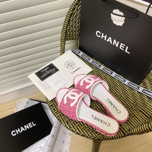 Cheap Chanel Slippers For Women #1216313 Replica Wholesale [$56.00 USD] [ITEM#1216313] on Replica Chanel Slippers