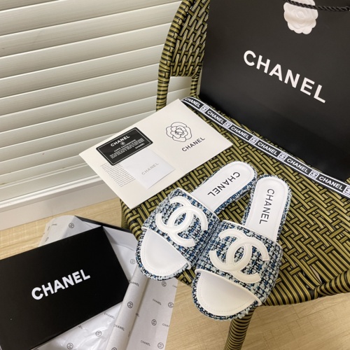 Cheap Chanel Slippers For Women #1216315 Replica Wholesale [$56.00 USD] [ITEM#1216315] on Replica Chanel Slippers