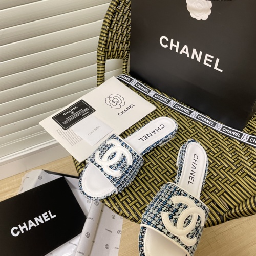 Cheap Chanel Slippers For Women #1216315 Replica Wholesale [$56.00 USD] [ITEM#1216315] on Replica Chanel Slippers