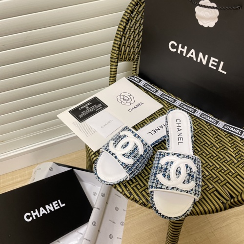 Cheap Chanel Slippers For Women #1216315 Replica Wholesale [$56.00 USD] [ITEM#1216315] on Replica Chanel Slippers