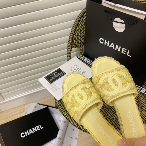 Cheap Chanel Slippers For Women #1216319 Replica Wholesale [$56.00 USD] [ITEM#1216319] on Replica Chanel Slippers