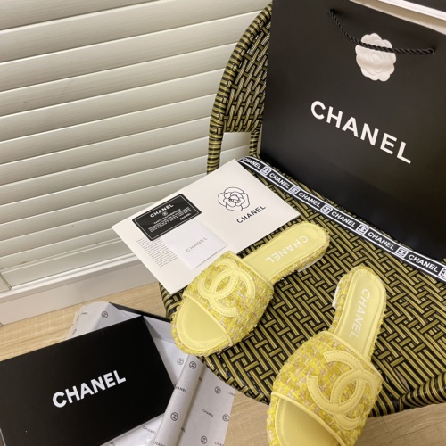 Cheap Chanel Slippers For Women #1216319 Replica Wholesale [$56.00 USD] [ITEM#1216319] on Replica Chanel Slippers