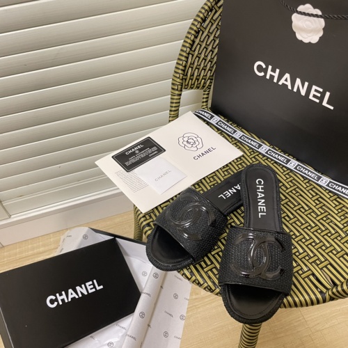 Cheap Chanel Slippers For Women #1216321 Replica Wholesale [$56.00 USD] [ITEM#1216321] on Replica Chanel Slippers