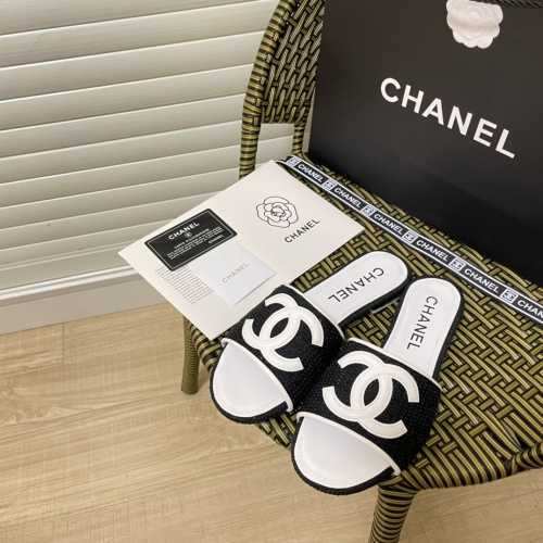 Cheap Chanel Slippers For Women #1216322 Replica Wholesale [$56.00 USD] [ITEM#1216322] on Replica Chanel Slippers