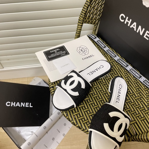 Cheap Chanel Slippers For Women #1216322 Replica Wholesale [$56.00 USD] [ITEM#1216322] on Replica Chanel Slippers