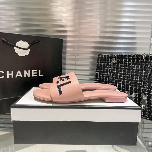 Cheap Chanel Slippers For Women #1216330 Replica Wholesale [$56.00 USD] [ITEM#1216330] on Replica Chanel Slippers