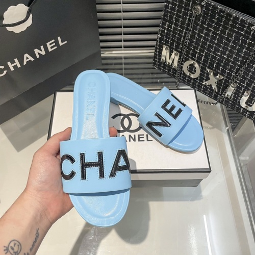 Cheap Chanel Slippers For Women #1216334 Replica Wholesale [$56.00 USD] [ITEM#1216334] on Replica Chanel Slippers