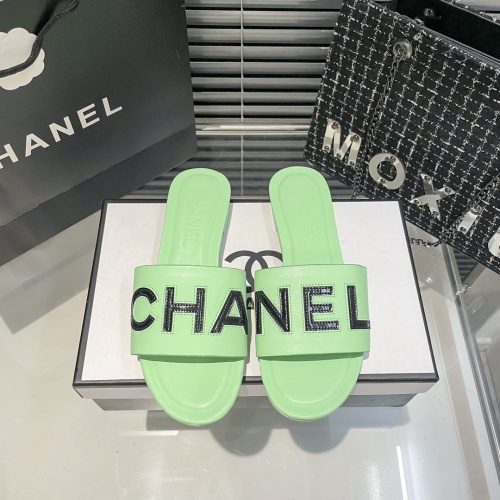 Cheap Chanel Slippers For Women #1216335 Replica Wholesale [$56.00 USD] [ITEM#1216335] on Replica Chanel Slippers