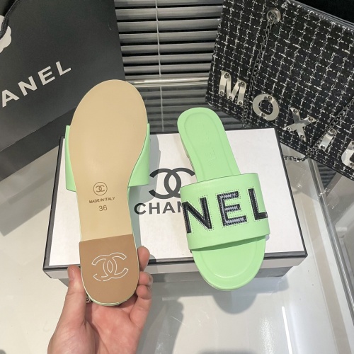 Cheap Chanel Slippers For Women #1216335 Replica Wholesale [$56.00 USD] [ITEM#1216335] on Replica Chanel Slippers