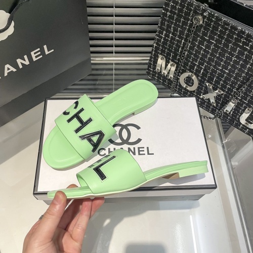 Cheap Chanel Slippers For Women #1216335 Replica Wholesale [$56.00 USD] [ITEM#1216335] on Replica Chanel Slippers