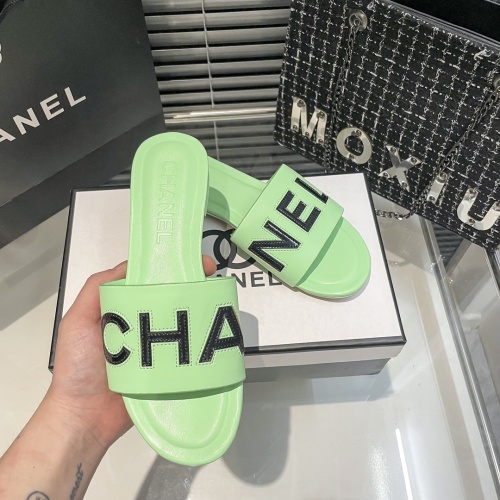 Cheap Chanel Slippers For Women #1216335 Replica Wholesale [$56.00 USD] [ITEM#1216335] on Replica Chanel Slippers