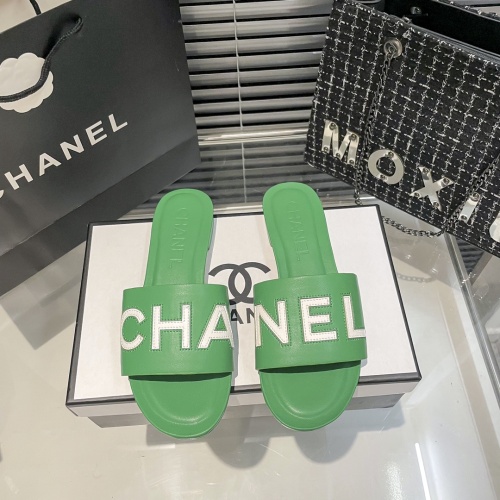 Cheap Chanel Slippers For Women #1216336 Replica Wholesale [$56.00 USD] [ITEM#1216336] on Replica Chanel Slippers