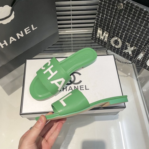 Cheap Chanel Slippers For Women #1216336 Replica Wholesale [$56.00 USD] [ITEM#1216336] on Replica Chanel Slippers