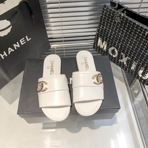 Cheap Chanel Slippers For Women #1216343 Replica Wholesale [$56.00 USD] [ITEM#1216343] on Replica Chanel Slippers